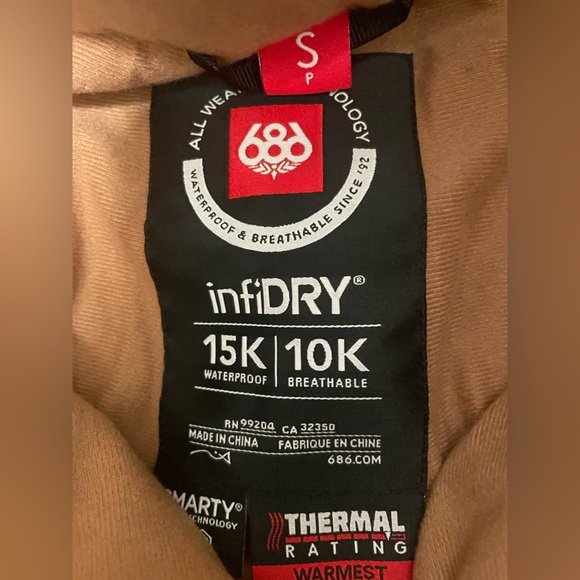 686 Women’s Small Smarty 3in1 Snowboard Pant - Picture 6 of 6